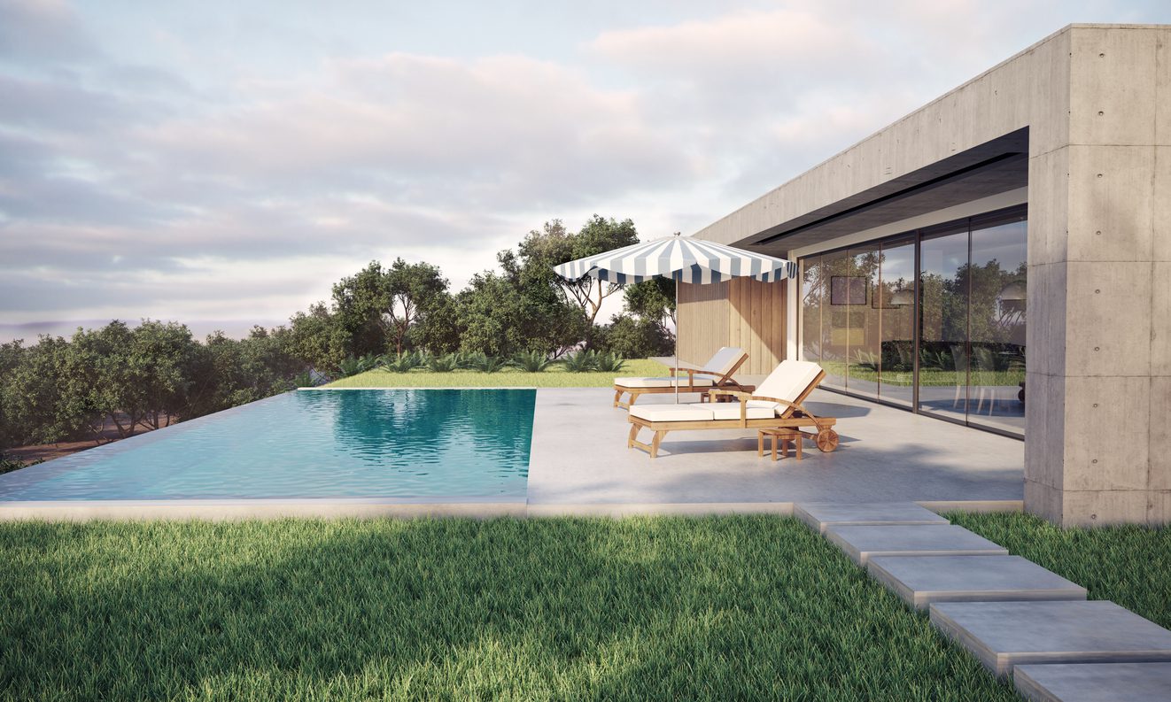 Best Pool Designs for Cotswolds Homes | Aquascape Infinity Pool